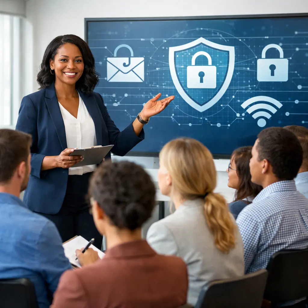 the kaffy cyber consulting employee training session